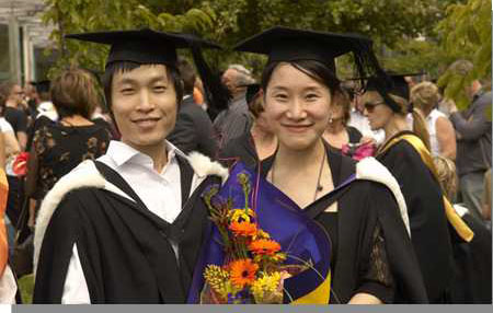 新西蘭留學生畢業